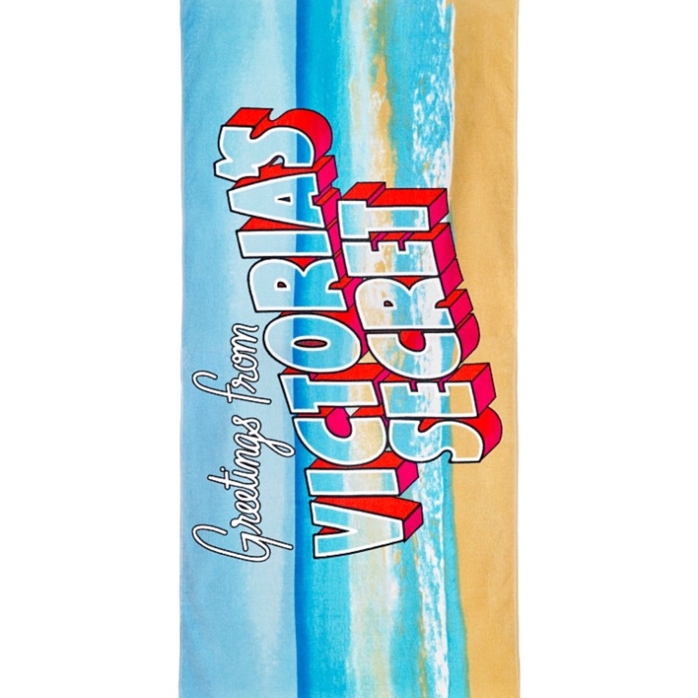 Victoria’s Secret getaway beach towel